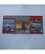 Vintage Art Painting Instructional booklets Lot of 3 for painting Seascapes - €8,63 EUR