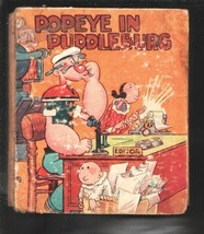 Popeye In Puddlesburg #1088 1934-Saalfield-EC Segar art-Spine missing-FR - $75.18