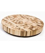 Richelieu Butcher Block Extra Large 18 x 18 x 2 Inches Canadian Maple Ro... - $162.03 CAD