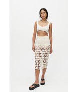 Urban Outfitters Luna Crochet MIDI Skirt With Built In Shorts XS NWT - $39.60