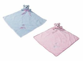 Snuggle Bear Blankets Toys for Dogs Cute Soft bear Blanket Puppy Squeaker Fleece - £7.49 GBP