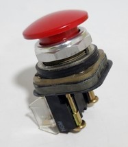 Allen-Bradley 800T-XD1 Red Mushroom Push Button Momentary Switch Series D - $23.74