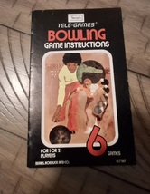 Atari 2600 Bowling game manual in excellent condition  - $110.57 MXN