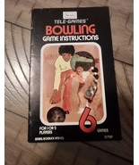 Atari 2600 Bowling game manual in excellent condition  - $8.37 CAD