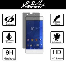 Privacy Anti-Spy Tempered Glass Screen Protector For Sony Xperia M4 Aqu - £4.27 GBP