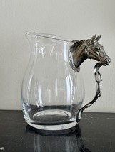 Vagabond House Glass and Pewter Pitcher - £119.07 GBP