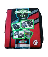 Case-it The Z, 2-in-1 Zipper 3-Ring Binder, 3&quot; Capacity, RED Z-176  - $12.42 CAD