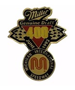 1993 Miller Beer 400 Michigan Speedway Racing NASCAR Race Enamel Lapel H... - £6.25 GBP