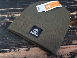 Timberland Cuff Watch Cap Army Green Patch Winter Beanie Hat Men/Women One Size - £18.36 GBP