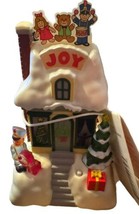 Hallmark 2009 Caroling Cottages Houses Lights Music Joy Christmas NWT - £14.05 GBP