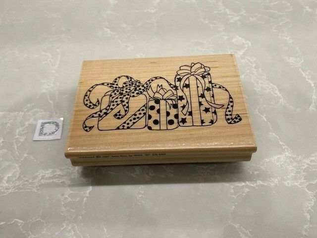 LARGE MOUNTED WOOD RUBBER   CRAFT PARTY STAMPS BUY MORE & SAVE! Item image 6