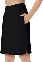 20&quot; Knee Length Tennis Skorts Skirts for Women with Zipper Pockets Mode (Size:M) - £18.54 GBP