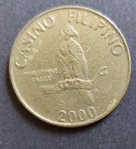CASINO FILIPINO Coin Slot Token Philippine Eagle - £7.95 GBP