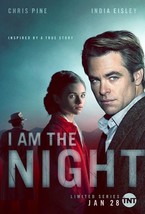 I Am The Night Poster Chris Pine India Eisley Mini TV Series Art Print 24x36&quot; - £9.33 GBP+