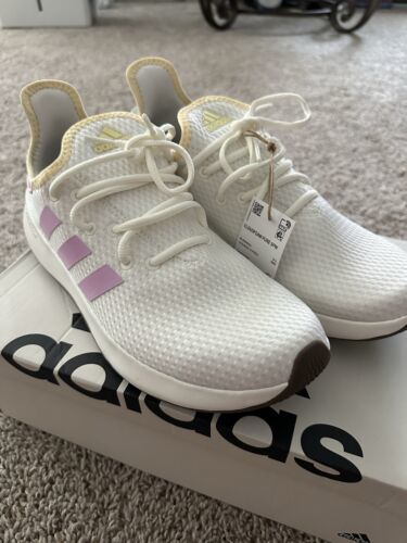 Adidas cloudfoam lilac sale