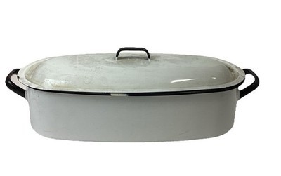 Vintage Large Fish Steamer Pot - 21.75”L - $19.79