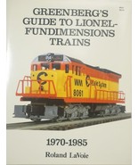 Greenberg&#39;s Guide To Lionel Fundimensions Of O Gauge Trains 1970-1985 Gu... - $372.63 MXN