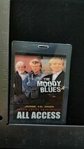 THE MOODY BLUES - ORIGINAL JUNE 15, 2005 CONCERT TOUR LAMINATE BACKSTAGE... - $83.83 CAD