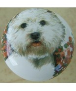Cabinet Knobs w/ West Highland Westie Monica DOG - $7.20 CAD
