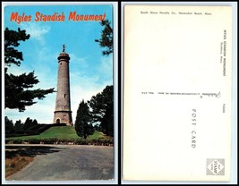 Massachusetts Postcard - Duxbury, Myles Standish Monument G36 - £2.28 GBP