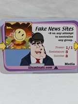 Illuminati Fake News Sites Steve Jackson Games Promo Card - $26.72