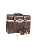 Vintage 1970s Leather Camera Hard Bag with Handles and Detachable Should... - €77,29 EUR