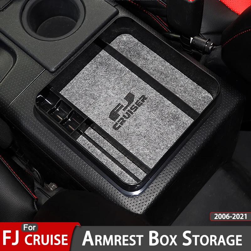 Central Storage Sorting Box For Toyota FJ Cruiser Stowing Tidying Armres... - $66.02