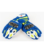 Suzuki MotoGP Motorbike Racing Leather Gloves. ALL SIZES AVAILABLE - $69.00