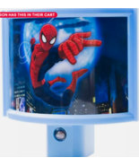 Marvel Ultimate Spider-Man LED Night Light, Curved Shade, Dusk to D - $3.84