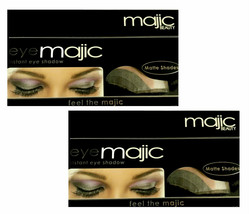 2 X Eye Majic Beauty Instant Eye Shadow Matte Shade #76, 10 Pairs/Box NE... - $24.74