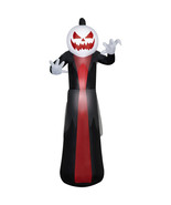 Halloween White Pumpkin Reaper Yard Inflatable, 5&#39;, by Way To Celebrate ... - $800.80 MXN
