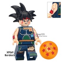 Single Sale Bardock Kakalat Costume Saiyan warrior Dragon Ball Minifigures Block - $2.95