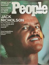 People Weekly Magazine December 8 1975 Jack Nicholson One Flew Over Cuck... - £39.56 GBP