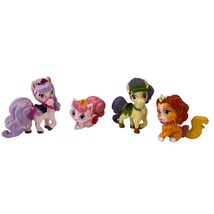 Disney Princess Palace Pets Friends lot of 4 Mini Figures Dog Cat Horses Toys - £8.51 GBP