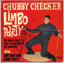 Chubby Checker signed 1962 Limbo Party Album Cover/LP/Vinyl/Record- JSA #JJ96556 - £107.13 GBP