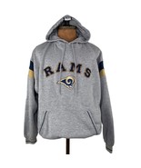 VIntage LA Rams NFL Hoodie Sweatshirt Mens XXL - £26.46 GBP