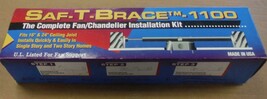 SAF-T-Brace model 1100 Fan install Brace fits 16&quot; &amp; 24&quot; joist NDR5 Fan B... - €16,44 EUR