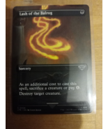 Lash Of The Balrog Magic The Gathering Lord Of The Rings MTG 408 SHOWCAS... - $2.35