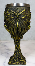 Cthulhu Mythos Cosmic Octopus Monster The Great One 8oz Wine Goblet Chalice - £20.77 GBP