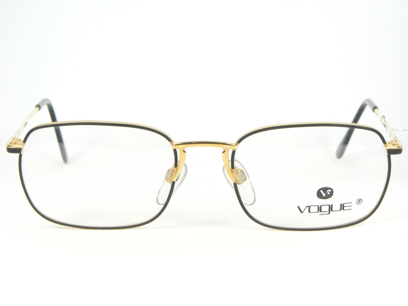 Vogue VO 3023 Oro / Nero Noir/Or Lunettes Monture 53-19-135mm Italie Item image 2