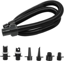 Tuomico Air Hose Kit With 6 Nozzles For 16/20 Psi Sup Electric Air Pump ... - £31.44 GBP