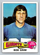 1975 Topps  #173 Bob Grim     New York Giants - £1.53 GBP