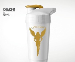 Shaker Fit Mama MHN 700 ml White and Gold MORE Healthy Nutrition MEGA SALE - $24.00
