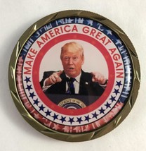 NEW 2&quot; Donald Trump Make America Great Again RNC 2016 Cleveland Coin Token - £77.66 GBP