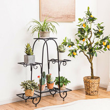 6-Tier Plant Stand with Adjustable Foot Pads - £38.87 GBP