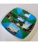 Niagara Falls Canada melamine type tray of main attractions Vintage made... - €8,53 EUR