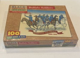 GeeBee Black Heritage Series Buffalo Soldiers 1869-1943 Puzzle 100 Pieces NEW - £13.87 GBP