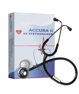 SS Stainless Steel Monitoring Stethoscope for Doctors and Medical Students - £41.94 GBP