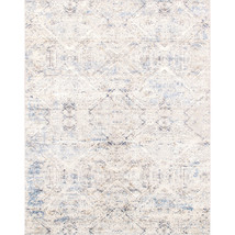 Pasargad Home 10 x 14 ft. Efes Design Power Loom Area Rug Light Grey - $879.28