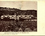 Graystone Vino da Pranzo Winery S.Helena California Ca Unp Udb Cartolina - $11.23